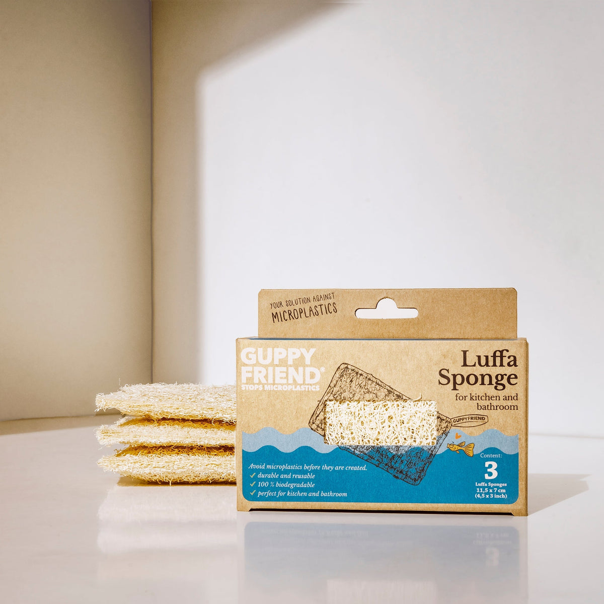GUPPYFRIEND Luffaschwamm